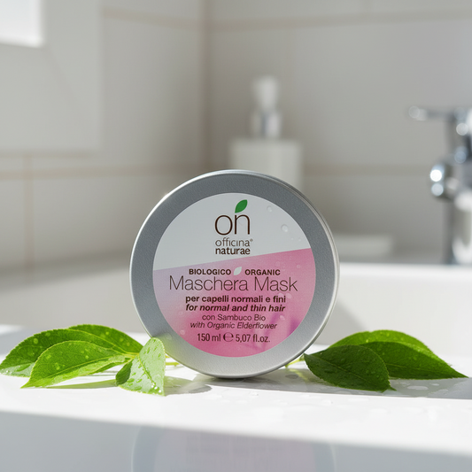 Maschera Capelli Normali e Fini Bio - Nutriente e Volumizzante