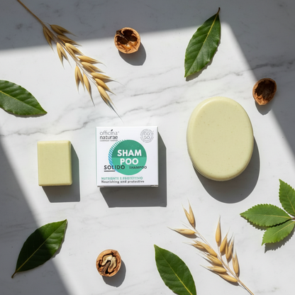 Mini shampoo solido nutriente 15g formato viaggio, zero waste pratico