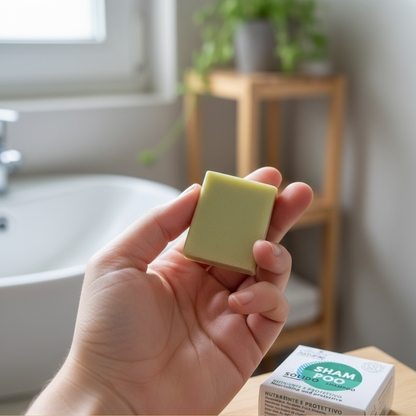 Mini Size Shampoo Solido Nutriente - Formato Prova Viaggio 15g