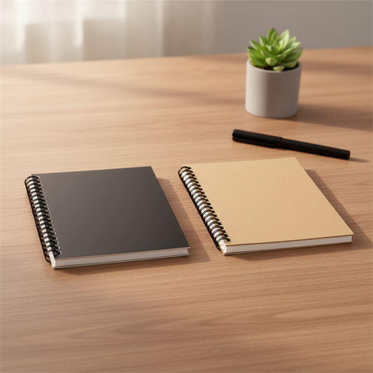 Quaderno A5 in Carta Kraft a Righe