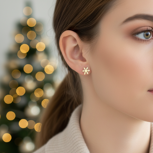 Orecchini Acciaio Inox Regalo Natale