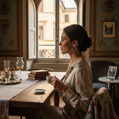 Orecchini Dorati in Acciaio Inox -  Charme dorato