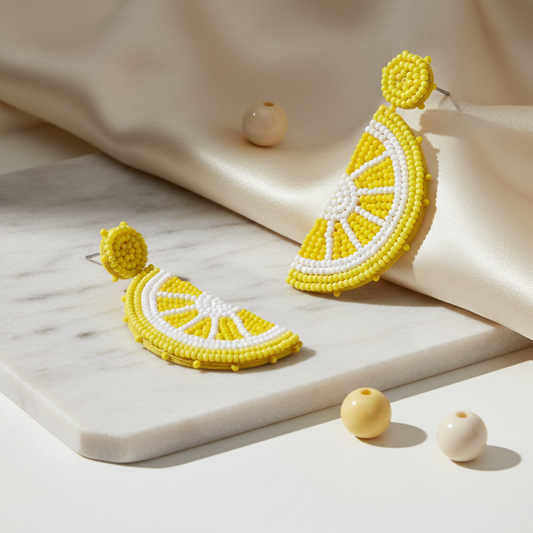 Orecchini Persefone eleganti leggeri gioielli artigianali italiani ecosostenibili