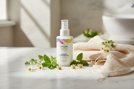 Latte detergente in vetro