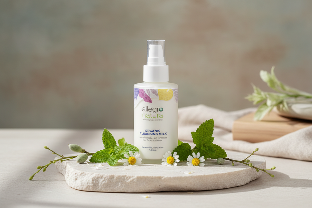 Latte detergente in vetro