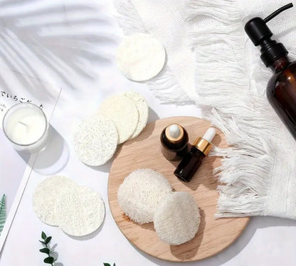 Luffa naturale portasapone ecologica, set 2 pezzi zero plastica