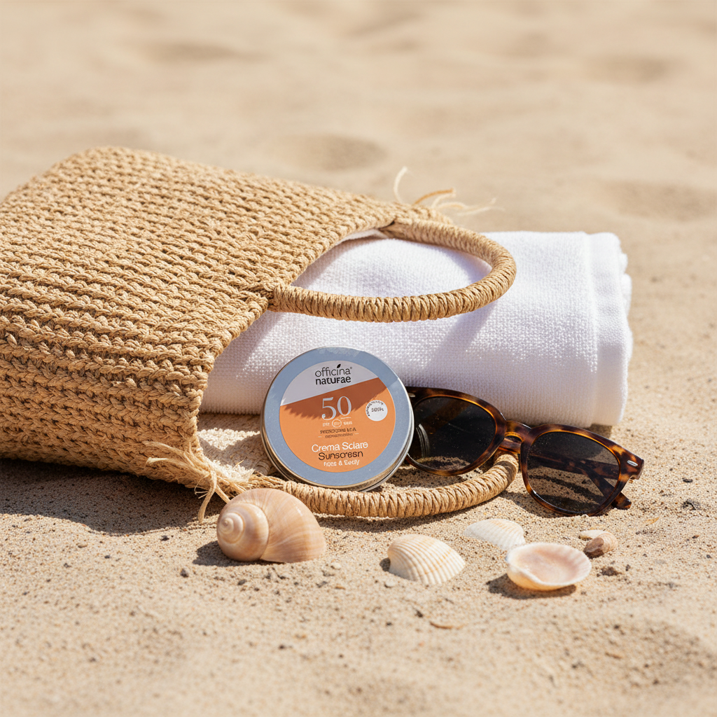 Protezione Solare SPF 50 in Alluminio