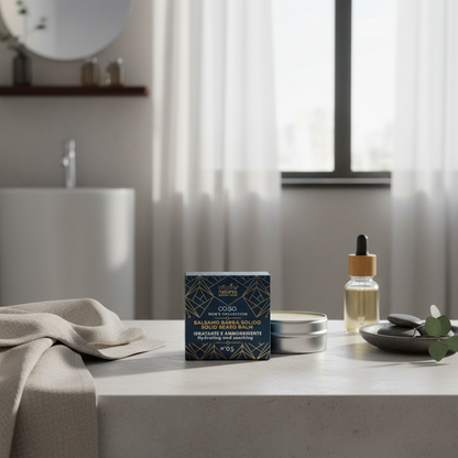 Balsamo Barba Solido Naturale N°05 - Nutre e Ammorbidisce Zero Waste