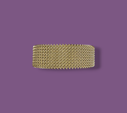Bracciale Rigido Acciaio Inox Unisex - Diametro 7cm