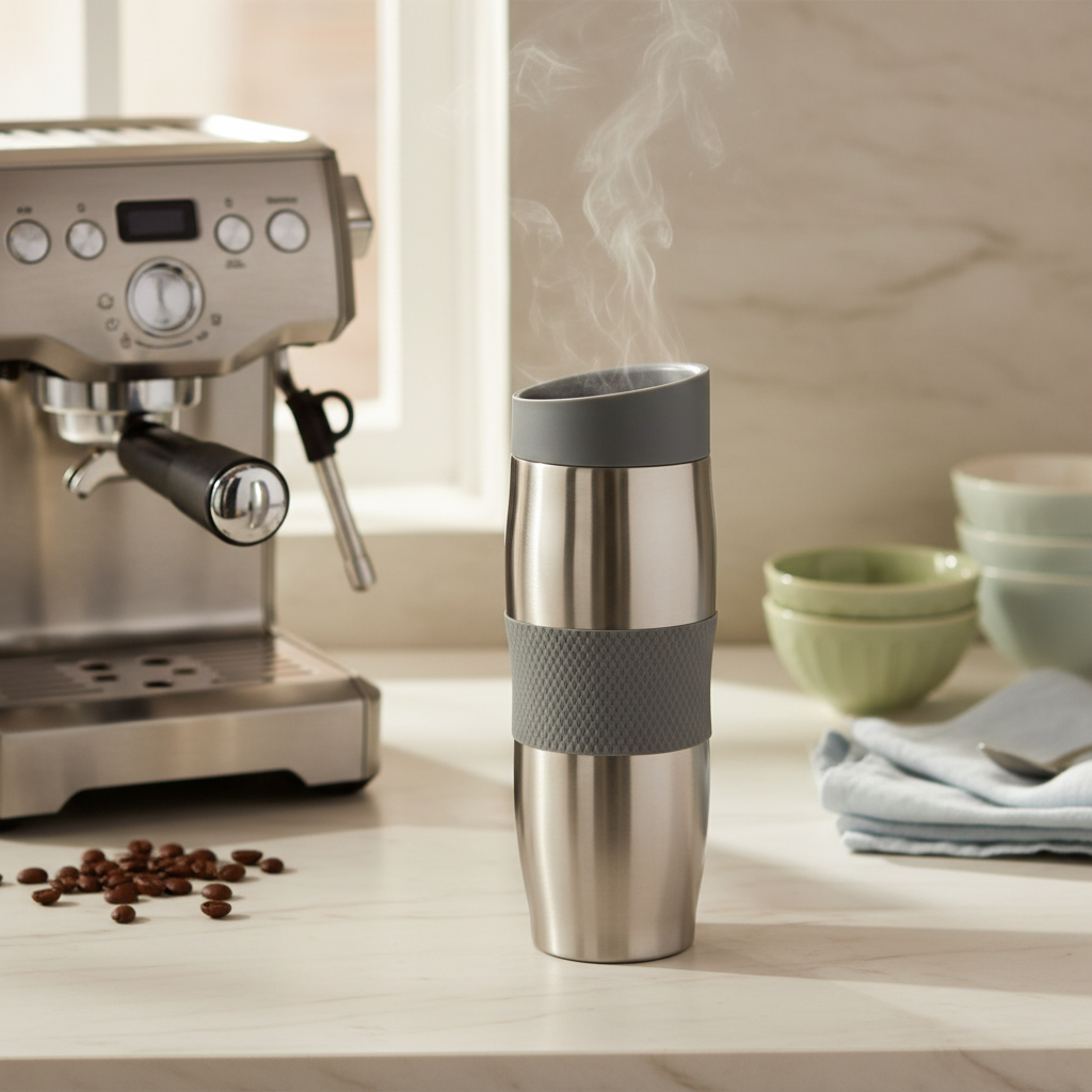 Tazza Termica in Acciaio Inox