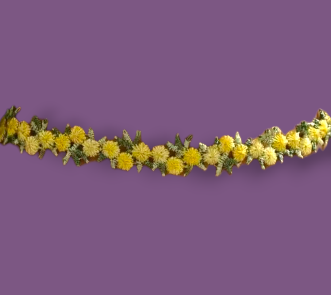 Collane girocollo in tessuto ricamato