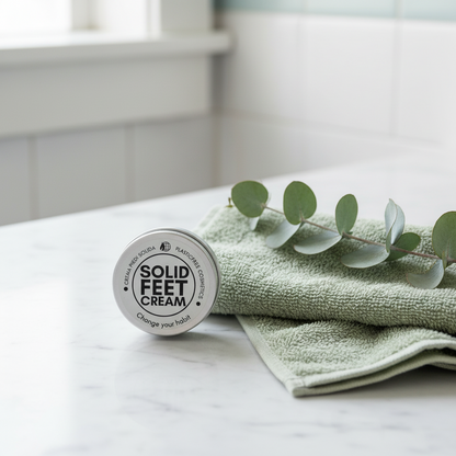 Crema Piedi Solida in Contenitore di Alluminio