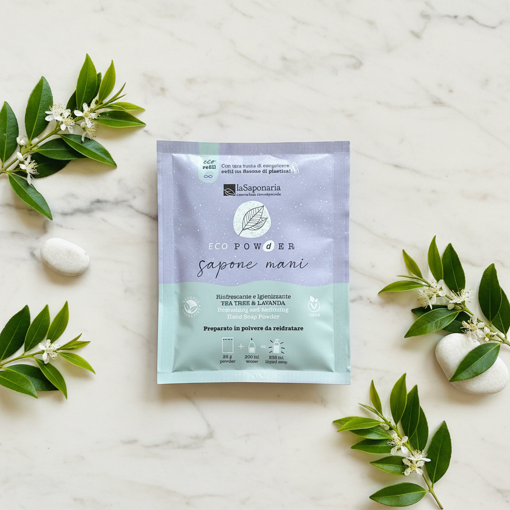 Sapone Mani in Polvere Rinfrescante