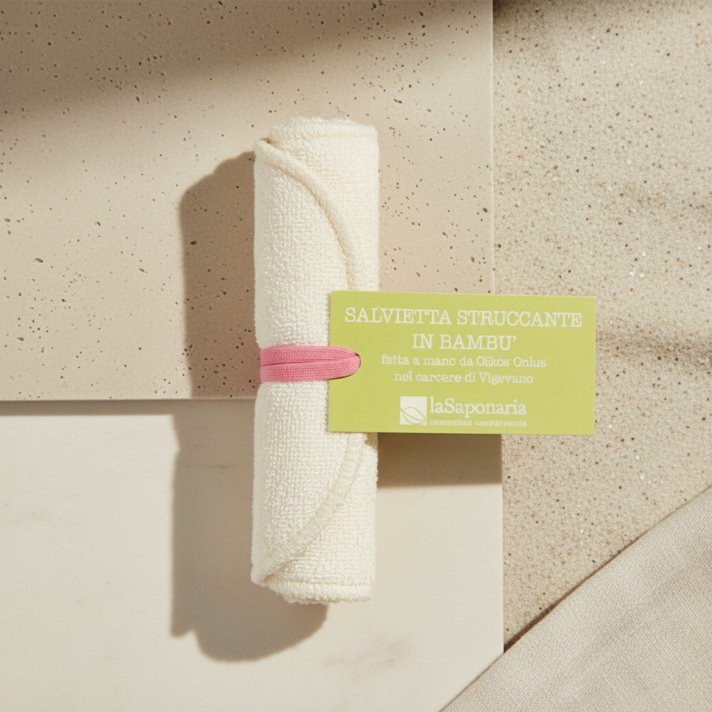 Salvietta struccante in bambù