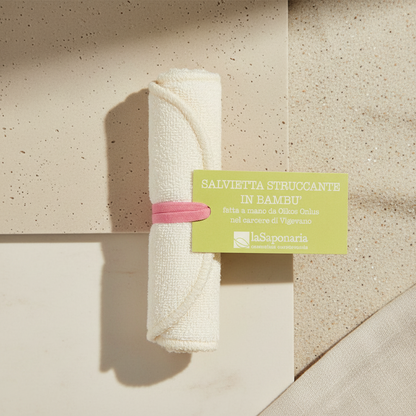 Salvietta struccante in bambù