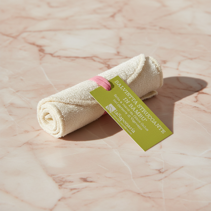 Salvietta struccante in bambù