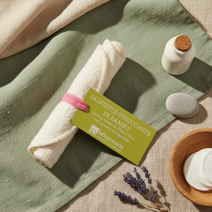 Salvietta struccante in bambù