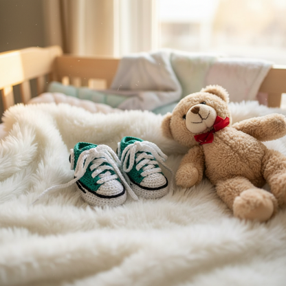 Scarpe modello Converse fatte a mano