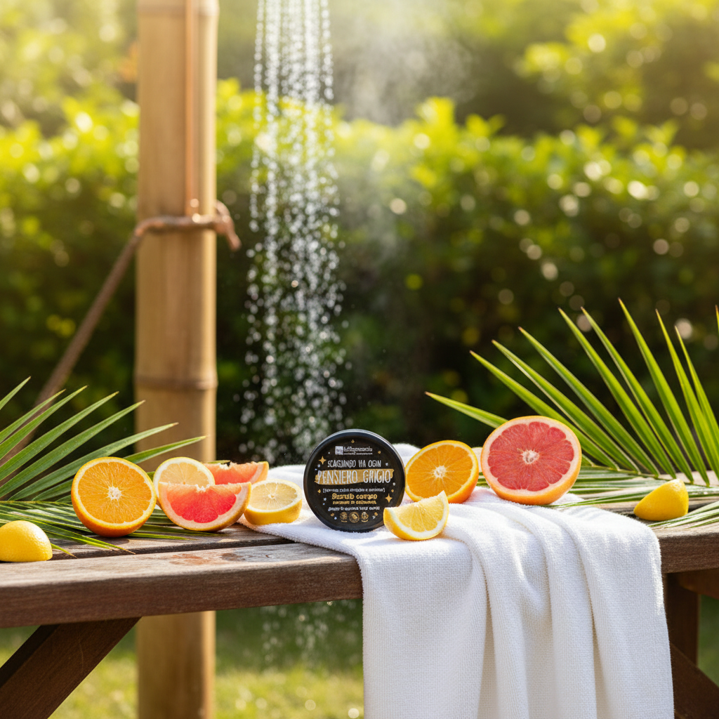 Scrub Corpo Zenzero Albicocca con Vitamina C