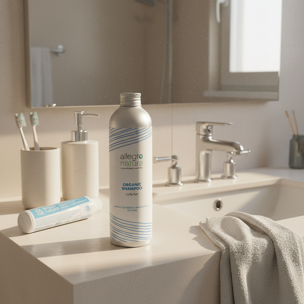 Shampoo concentrato capelli ricci definizione, idratante naturale biologico