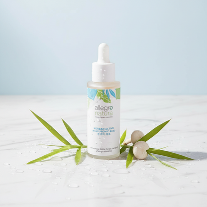 Siero acido ialuronico 3 pesi molecolari, idratazione profonda anti-età vegan