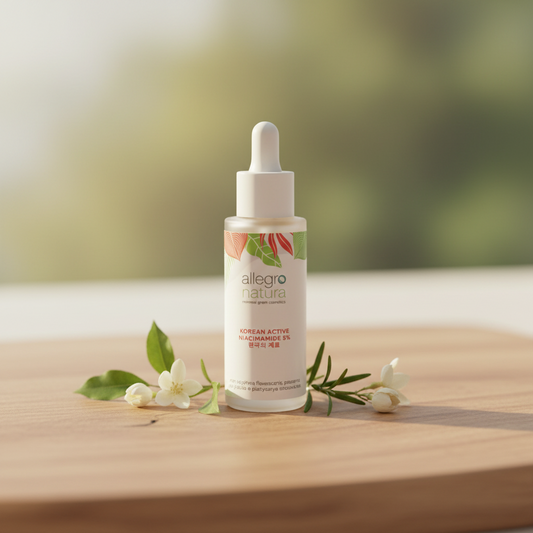 Siero viso niacinamide 5% uniformante, pori texture pelle naturale vegan