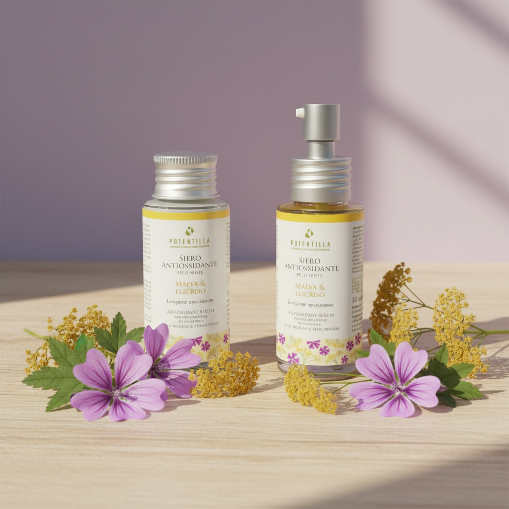 Siero antiossidante Malva ed Elicriso