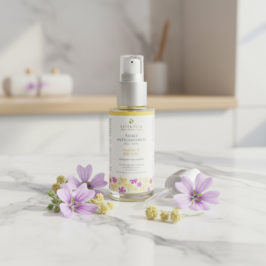 Siero antiossidante Malva ed Elicriso