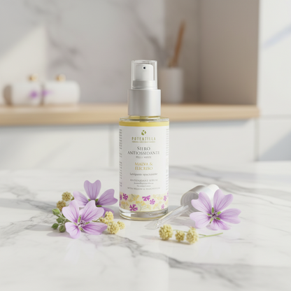 Siero antiossidante Malva ed Elicriso