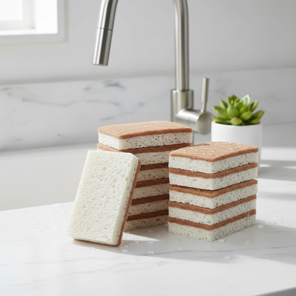 Spugnette piatti compostabili sisal e cocco