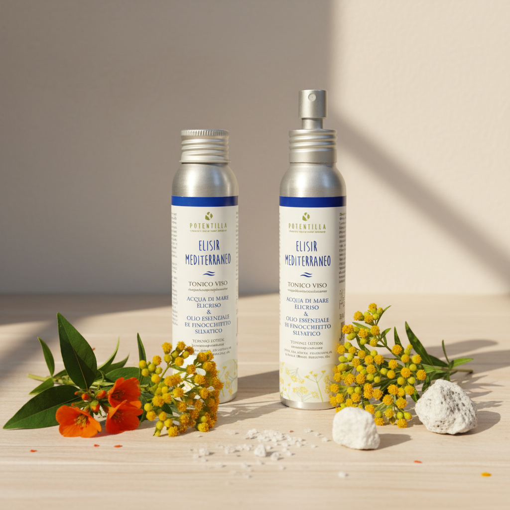 Tonico Elisir acqua di mare ed Elicriso