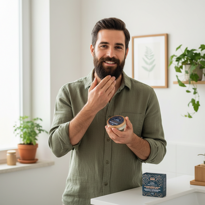 Balsamo Barba Solido Naturale N°05 - Nutre e Ammorbidisce Zero Waste